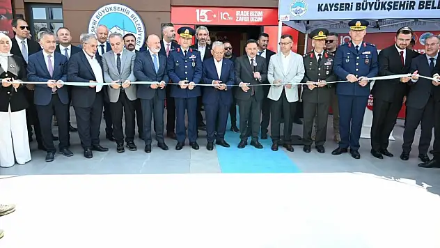 Kayseri'de 15 Temmuz sergisi ve anma merkezi açıldı