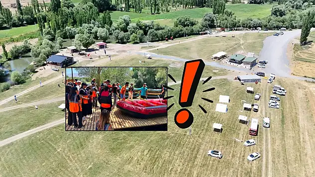 Kayseri'de 150 kişi aynı anda suya indi! Sebebi dikkat çekti
