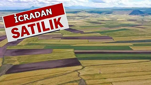 Kayseri'de 2 milyon 800 bin TL değerindeki arsa icradan satışa çıkıyor