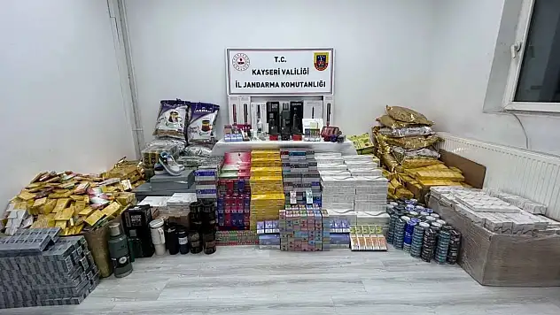 Kayseri'de 20 milyonluk vurguna jandarma engeli!
