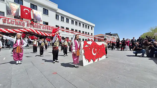 Kayseri'de 23 Nisan'a özel unutulmaz kareler...