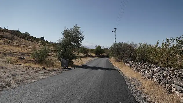 Kayseri'de 3 bin 850 metrelik yol yenileniyor!