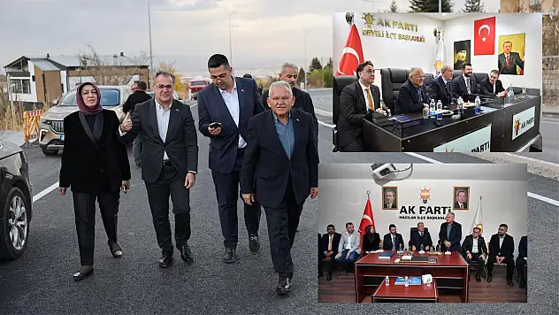 Kayseri'de 3 ilçeye çıkarma: AK Parti'de üst düzey ziyaretler!
