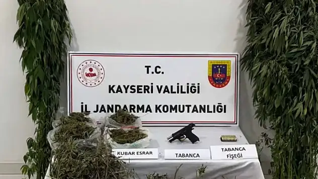 Develi'de eve baskın yapıldı!