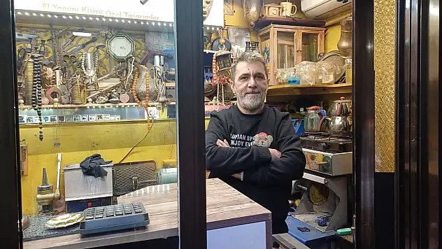 Kayseri'de 3 metrekarelik dükkanda 40 yıllık ustalık...