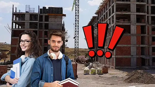 Kayseri'de 300 öğrenci kapasiteli yurt için ilk adım atıldı!