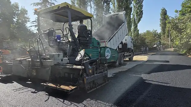 Kayseri'de 35 milyon liralık yol hamlesi! O ilçede asfalt çalışması başladı