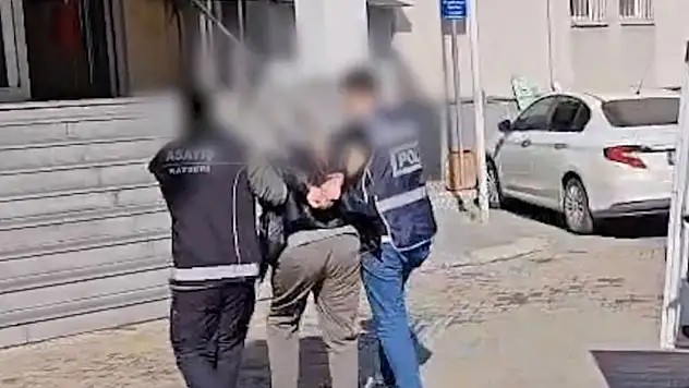 Kayseri'de 36 yıl hapisle aranan hükümlü kıskıvrak yakalandı
