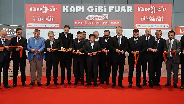 Kayseri'de 4 gün sürecek fuar kapılarını açtı!