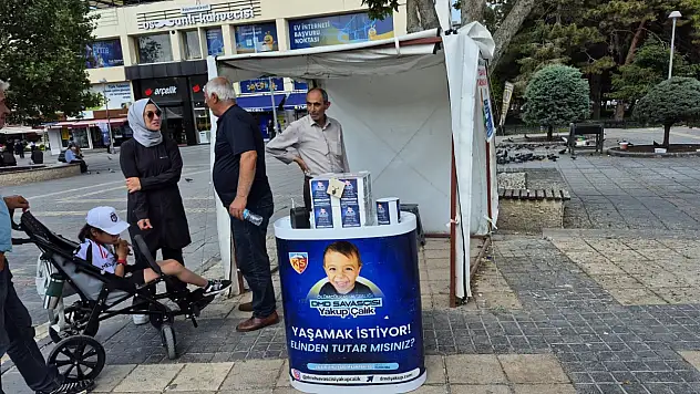 Kayseri'de 4 yaşındaki Yakup'un hayatı Dubai'deki tedaviye bağlı