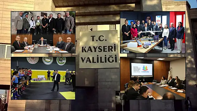 Kayseri'de 4 yılda 4 proje - Vali Gökmen Çiçek projeleri bir bir sıraladı