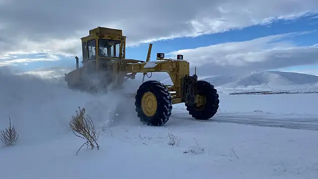 Kayseri'de 5 ilçede yol yeniden ulaşıma açıldı