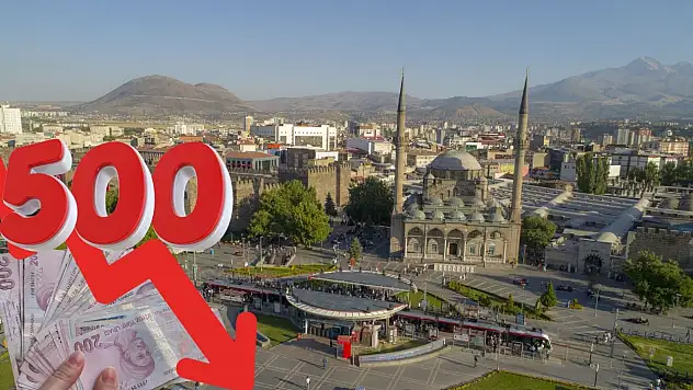 Kayseri'de 500 liraya yakın indirim – İşte piyasayı değiştiren rakamlar!