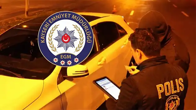 Kayseri'de 54 noktada 694 personel ile gerçekleştirildi: Onlarca kişi sorgulandı!
