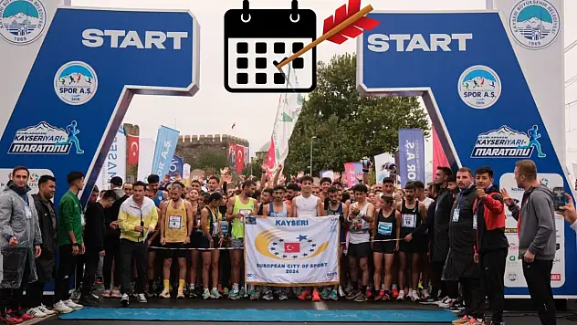 Kayseri'de 6'ıncısı düzenlenecek Yarı Maratonu'nun tarihi belli oldu!