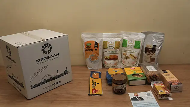 Kayseri'de 7 bin paket dağıtıldı