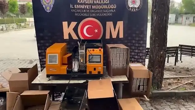 Kayseri'de kaçakçılığa geçit yok!