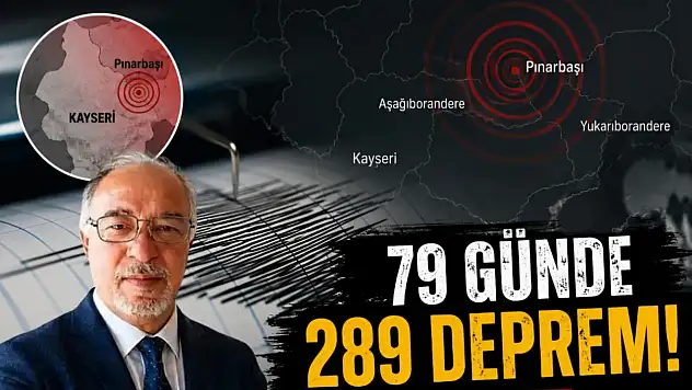 Kayseri'de 79 günde 289 deprem! Ramazan Demirtaş açtı ağzını yumdu gözünü