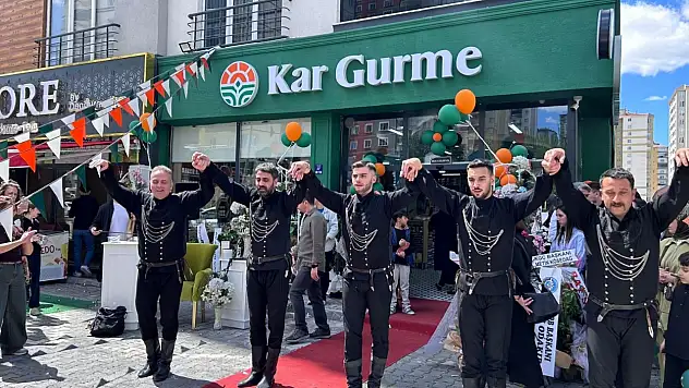 Kayseri'de 81 ilin ürünleri satacak olan 'Kar Gurme' açıldı!