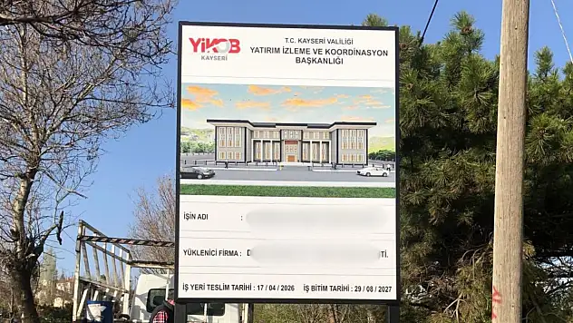 Kayseri'de 82 milyonluk Hükümet Konağı'nın yer teslimi yapıldı: 2027 Ağustos'a teslim!