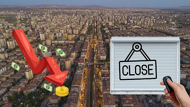 Kayseri'de 95 şirket kapandı: İşte kentin aralık karnesi!