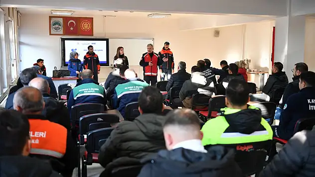 Kayseri'de ağır arama kurtarma ekipleri için eğitimler başladı
