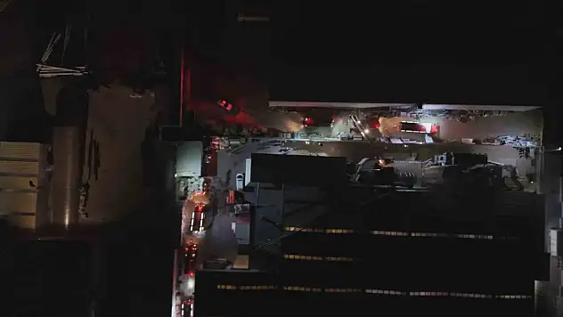 Kayseri'de ahşap fabrikasında yangın çıktı!