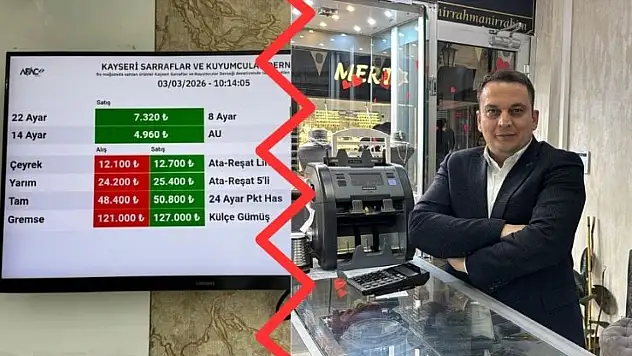 Kayseri'de altın alarmı! 24 saatte uçtu, kuyruklar oluştu