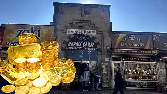 Kayseri'de altın piyasası nasıl? - Gram, çeyrek, tam güncel fiyatları!