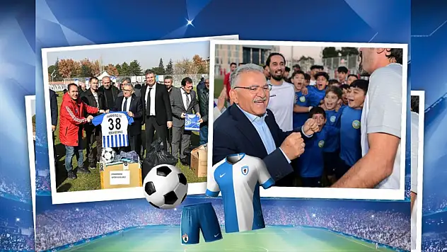 Kayseri'de amatör spora büyük destek: Büyükşehir verileri paylaştı!
