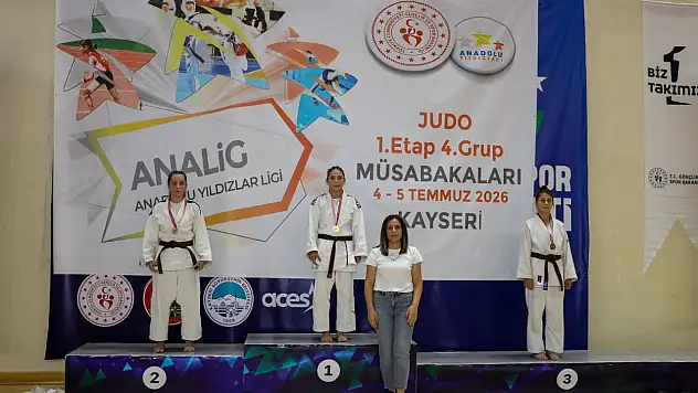 Kayseri'de ANALİG Judo heyecanı sona erdi! Madalyalar sahiplerini buldu