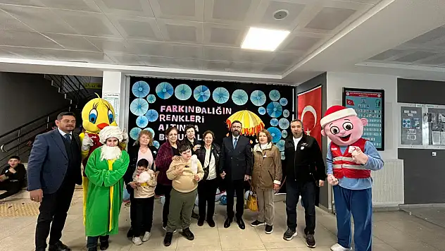 Kayseri'de Anneler Derneği özel bireyler için sahada…