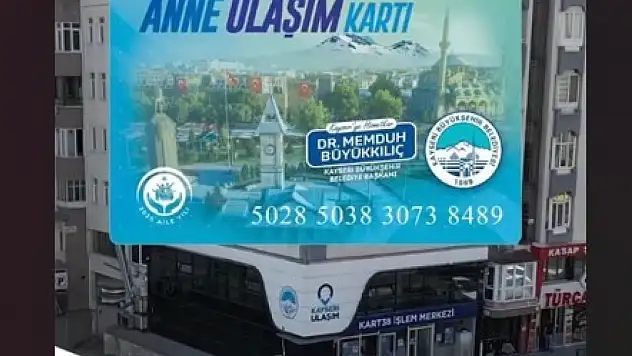Kayseri'de annelere büyük jest!