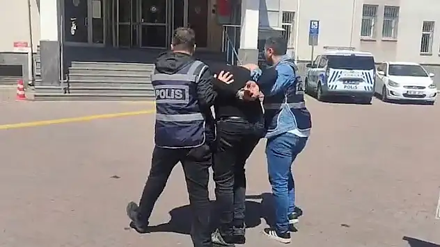 Kayseri'de aranan şahıs polisten kaçamadı!