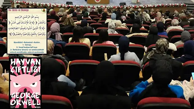 Kayseri'de 'Asr Suresi' ve 'Hayvan Çiftliği' konuşuldu!