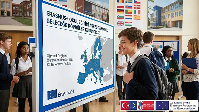 Kayseri'de Avrupa Birliği 'Erasmus' projelerine kabul edilen okullar açıklandı!