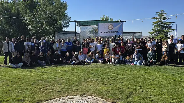 Kayseri'de avukatlar doğada bir araya geldi: 2 gün süren programa yoğun ilgi!