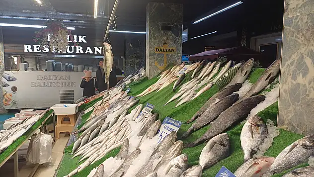 Kayseri'de balık tezgahları şenlendi