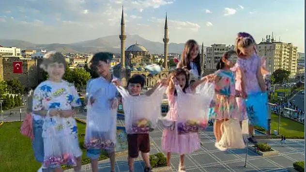 Kayseri'de bayram geleneği yaşatıldı ama bir farkla! O ayrıntı herkesi şaşırttı...