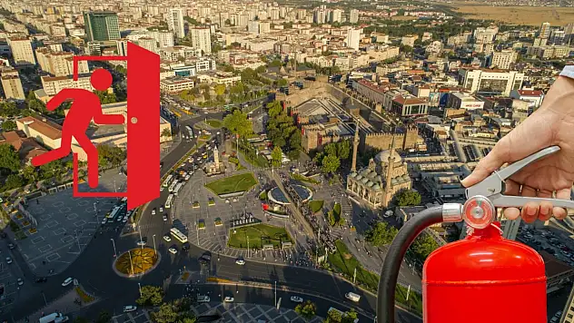 Kayseri'de belediye binasına yangın önlemi: İhale detayları dikkat çekti!