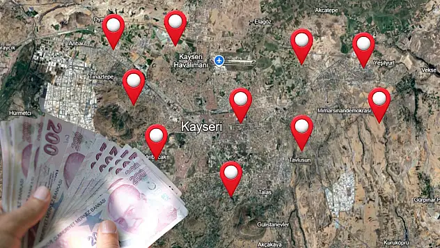 Kayseri'de belediye milyonluk arsaları satışa çıkardı!