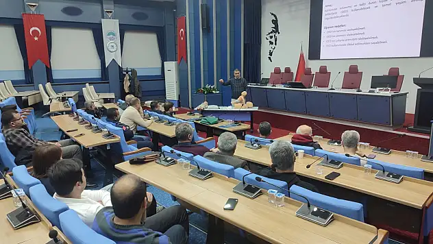 Kayseri'de belediye personeline ilk yardım eğitimi!