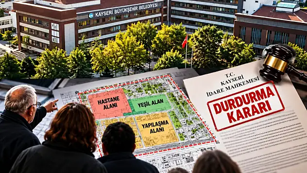 Kayseri'de belediyelerin imar kararına mahkeme freni! Hesaplar tutmadı
