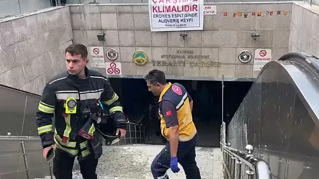 Kayseri'de beton harcı vatandaşların üzerine döküldü: İşte sıcak görüntüler!
