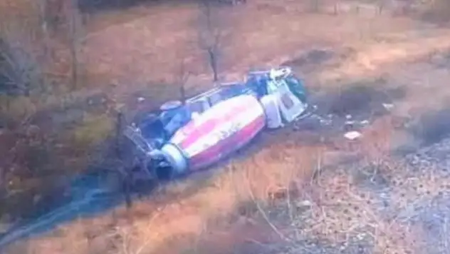 Kayseri'de beton mikseri faciası! Yahyalı'da uçuruma yuvarlandı