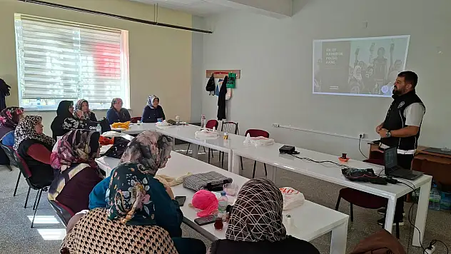 Kayseri'de bin 669 kişi bilgilendirildi!