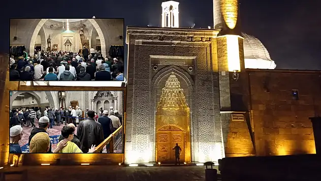 Kayseri'de binler camilere akın etti: Kuyruklar uzadı, saflar sıklaştırıldı...