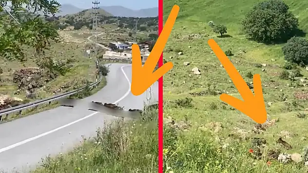 Kayseri'de bir anda merkeze indiler: Vatandaşlar panikle o anları böyle kayda aldı!