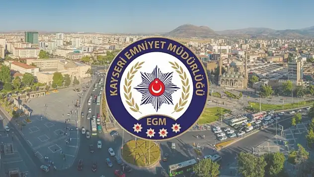 Kayseri'de bir ayda bin 517 şahıs yakalandı 434'ü tutuklandı!