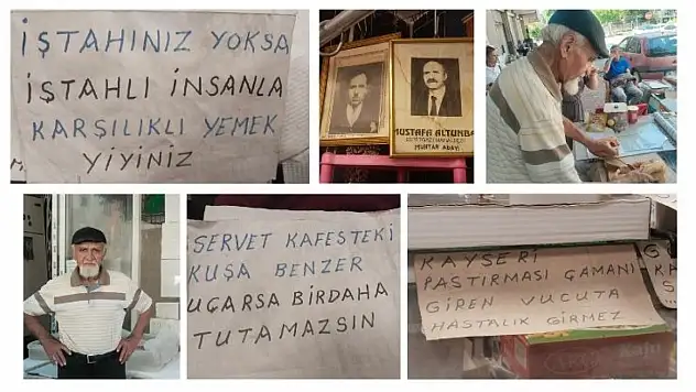 Kayseri'de bir bakkaldan fazlası: Duvarlarda hayatın özeti var!